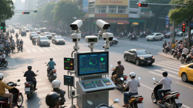 胡志明市理工大学研发 “智能交通信号控制器” 试点路口拥堵时长减少 32%